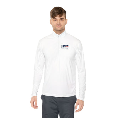 Unisex Quarter-Zip Pullover - USABH