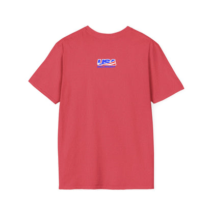 Unisex Softstyle T-Shirt - 2026 Stick Eagle - 2 sided (several color options)