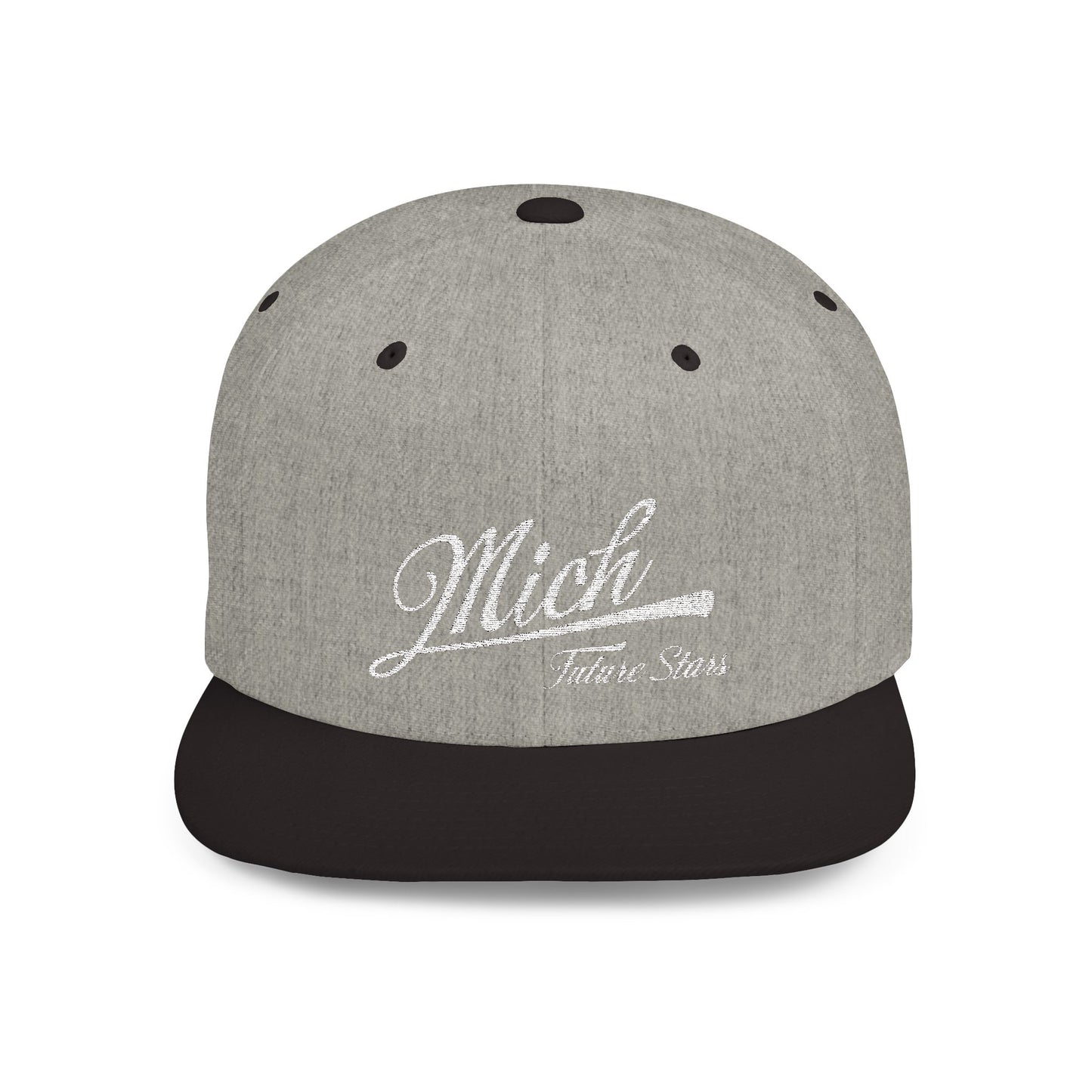 Flat Bill Snapback - Future Stars Script - MI