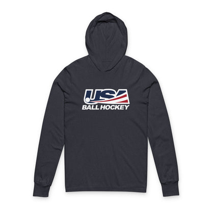 USABH Graphic Unisex Hooded Long Sleeve Tee