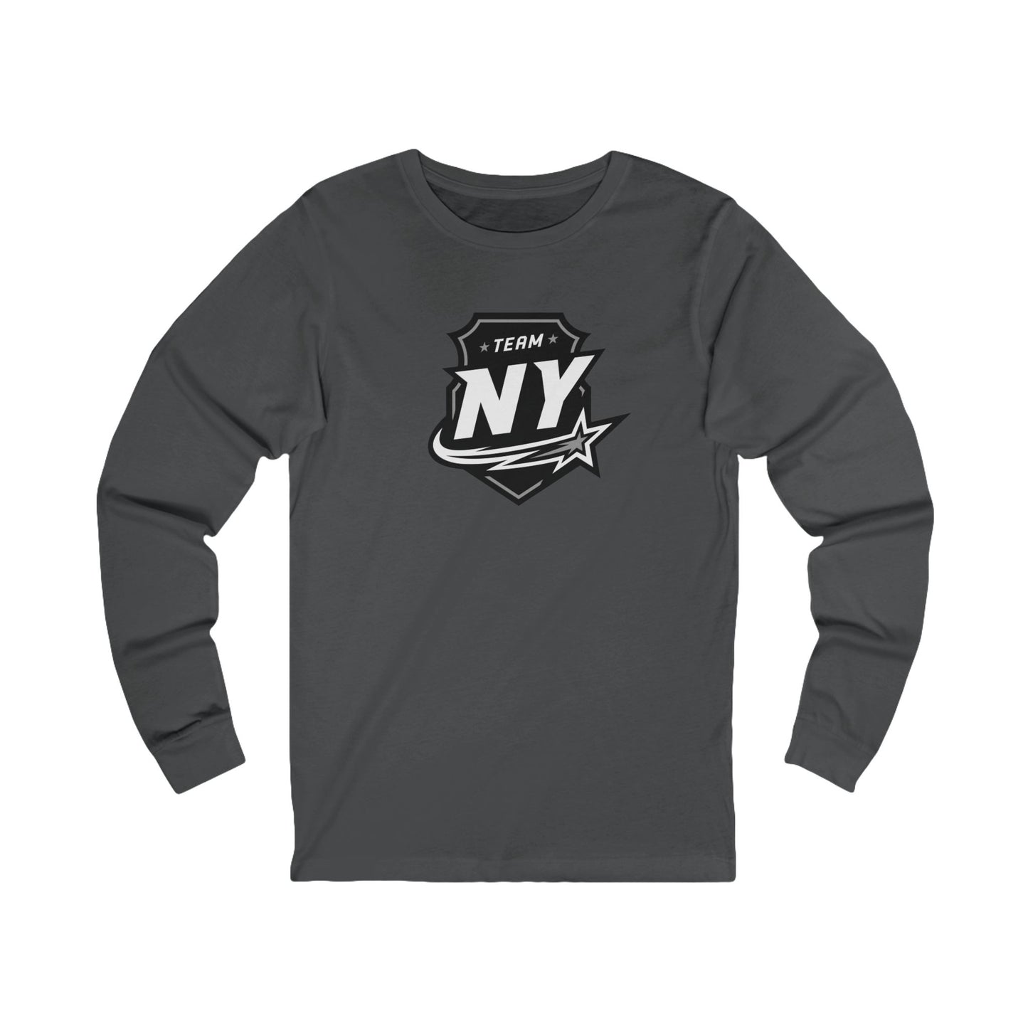 Unisex Jersey Long Sleeve Tee - Future Stars Emblem - NY