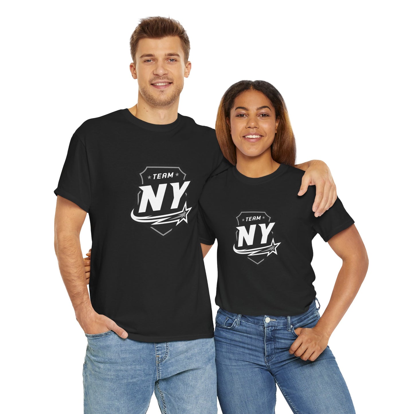 Unisex Heavy Cotton Tee - Future Stars Emblem - NY