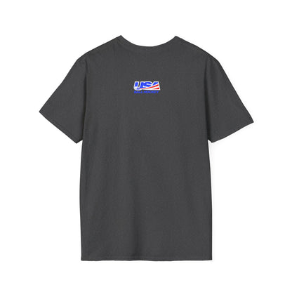 Unisex Softstyle T-Shirt - 2026 Stick Eagle - 2 sided (several color options)