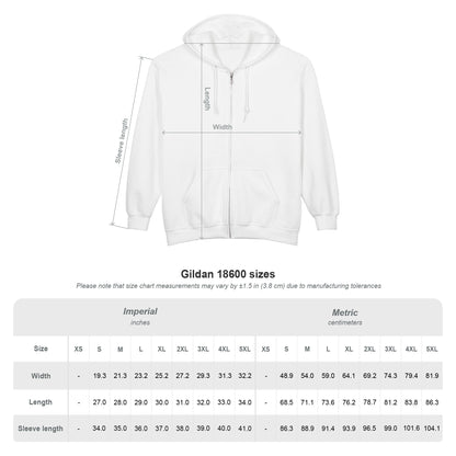 Unisex Heavy Blend™ Full Zip Hooded Sweatshirt - Future Stars MA