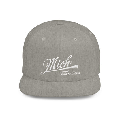 Flat Bill Snapback - Future Stars Script - MI