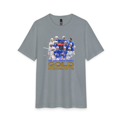 2026 Gold Medalists Photo Tri-blend Tee (DTF)