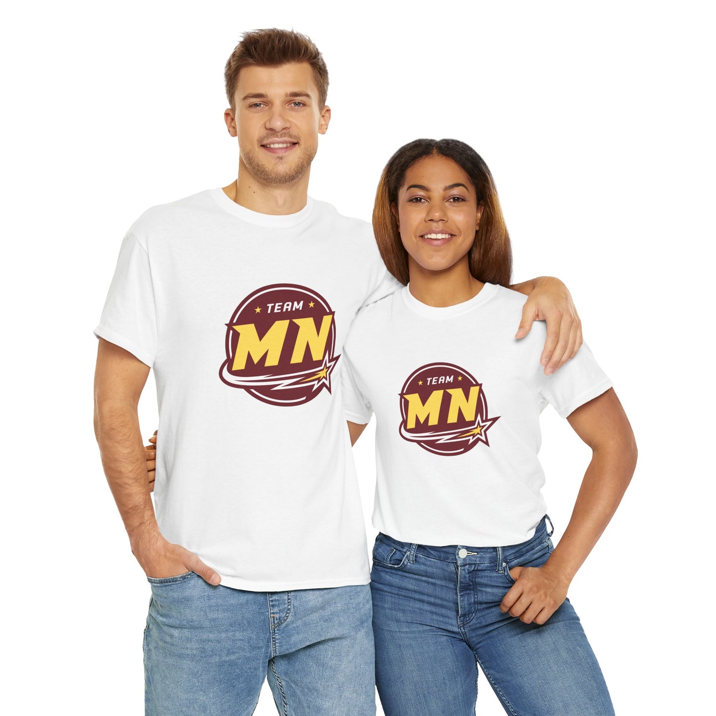 Unisex Heavy Cotton Tee - Future Stars Emblem - MN