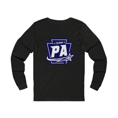 Unisex Jersey Long Sleeve Tee - Future Stars Penn - 2 sided