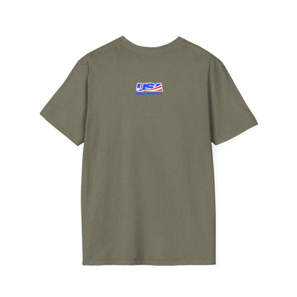 Unisex Softstyle T-Shirt - 2026 Stick Eagle - 2 sided (several color options)