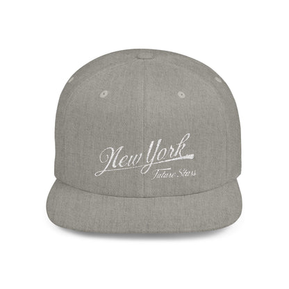 Flat Bill Snapback - Future Stars Script - NY