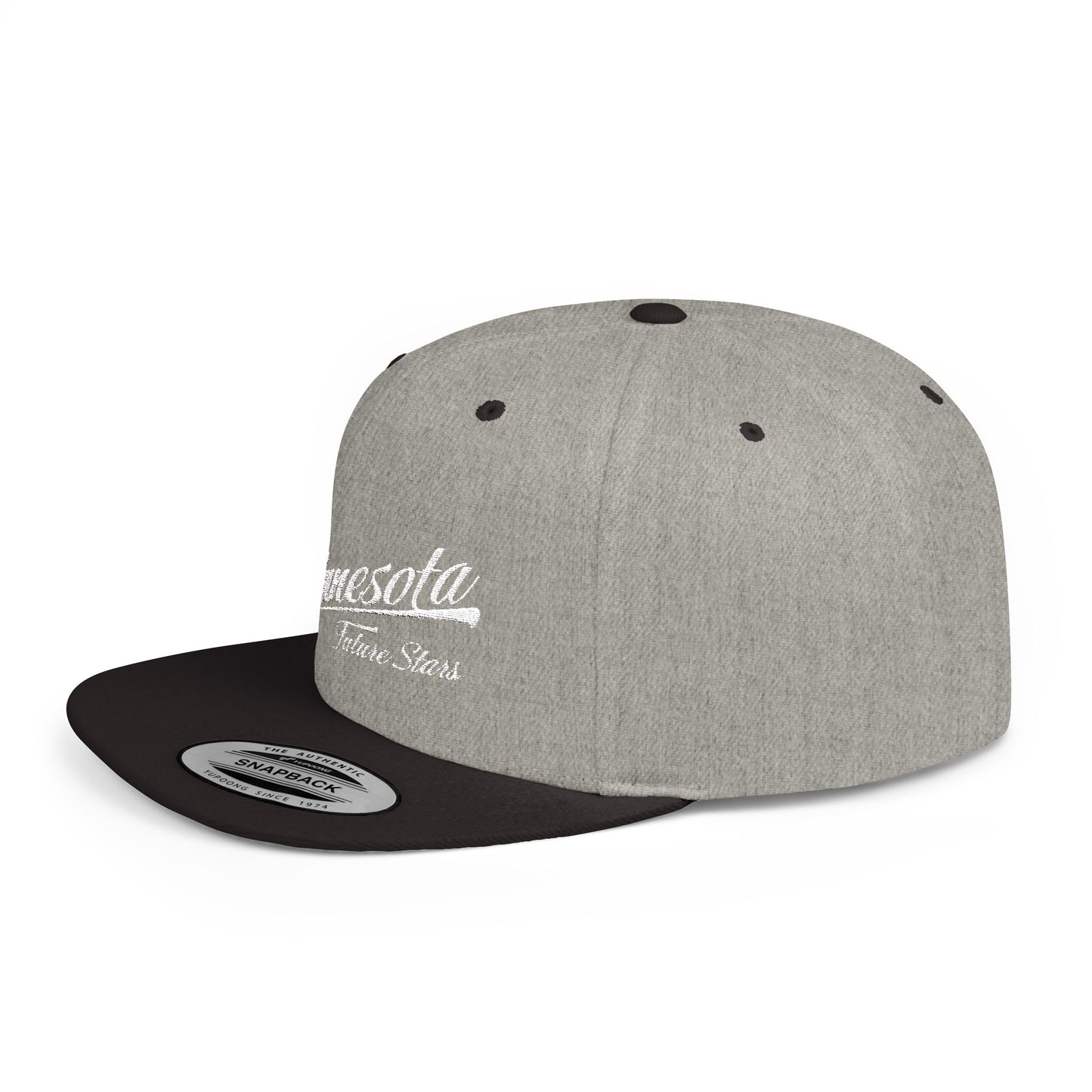 Flat Bill Snapback - Future Stars Script - MN