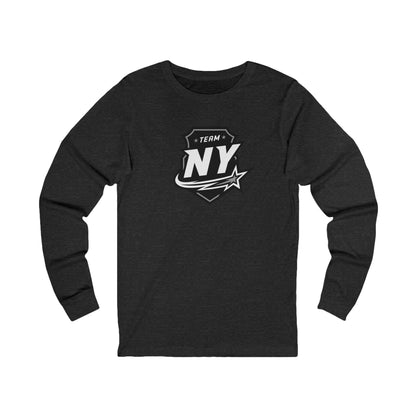Unisex Jersey Long Sleeve Tee - Future Stars Emblem - NY