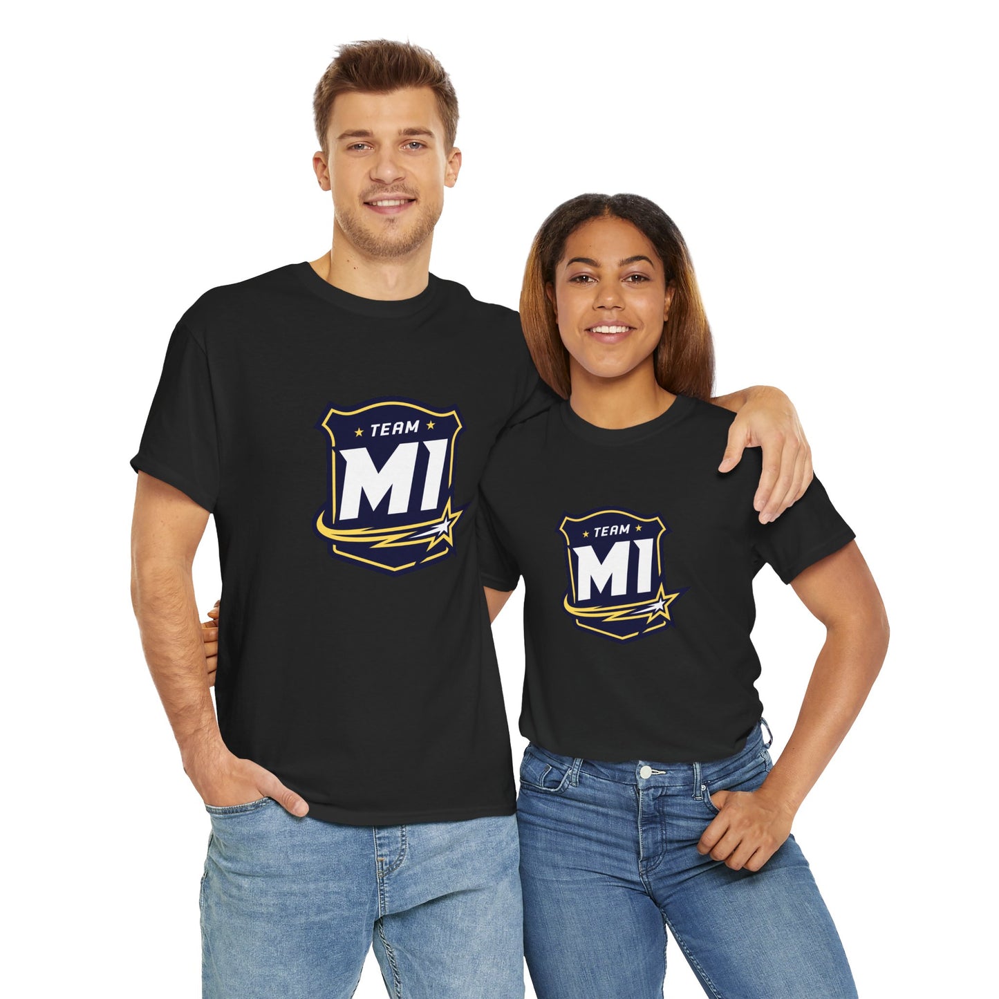 Unisex Heavy Cotton Tee - Future Stars Emblem - MI