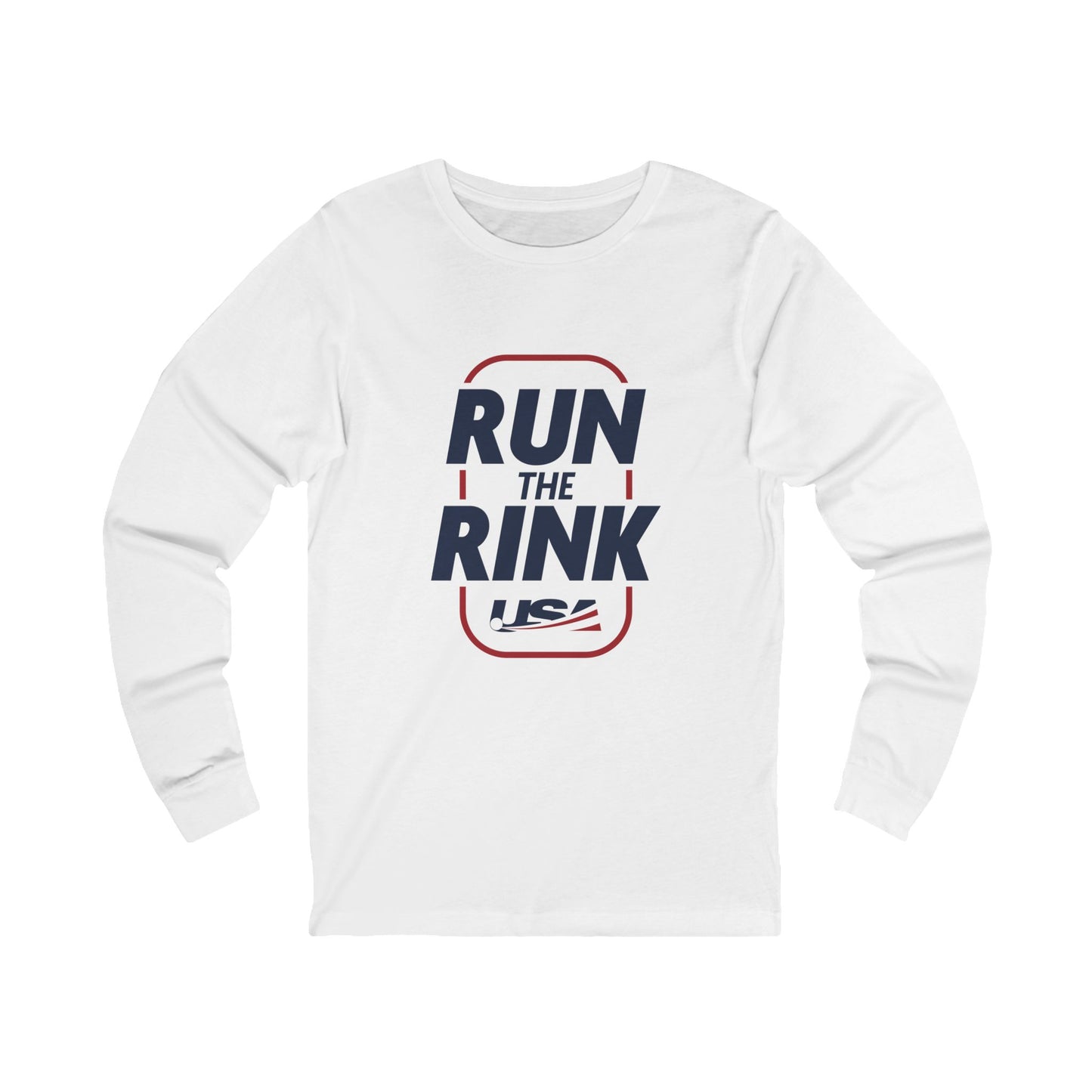 Unisex Jersey Long Sleeve Tee - Run the Rink