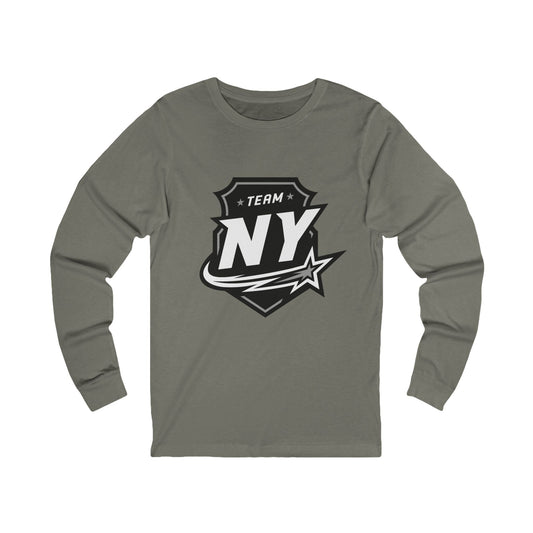 Unisex Jersey Long Sleeve Tee - Future Stars Emblem - NY