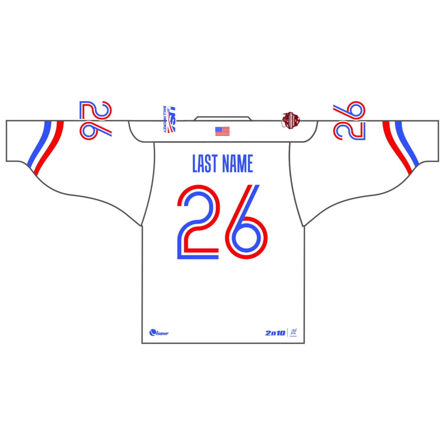 2026 U16/U18 Men's National Team Jersey (2 color options)