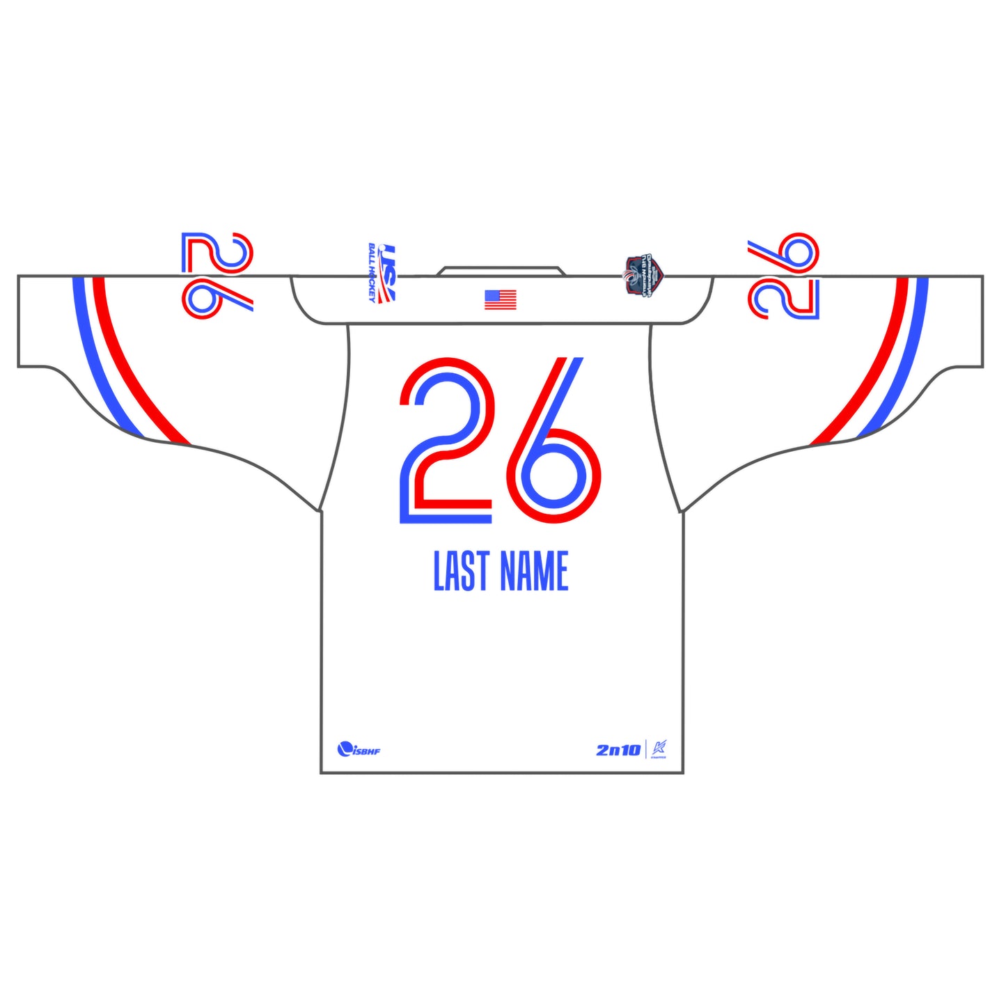 2026 U16 Girls National Team Goalie Jersey (2 color options)