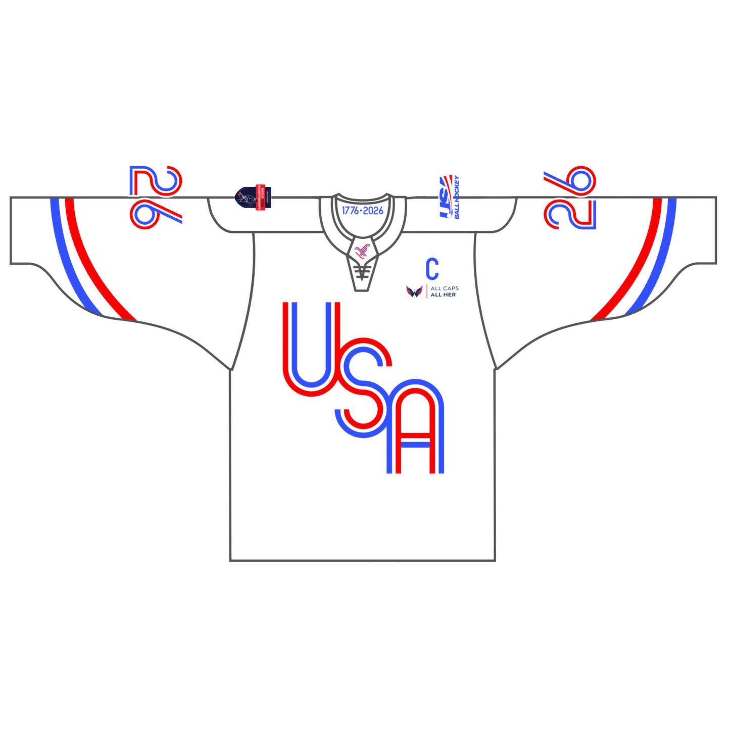 2026 Women's National Team Goalie Jersey (2 color options)