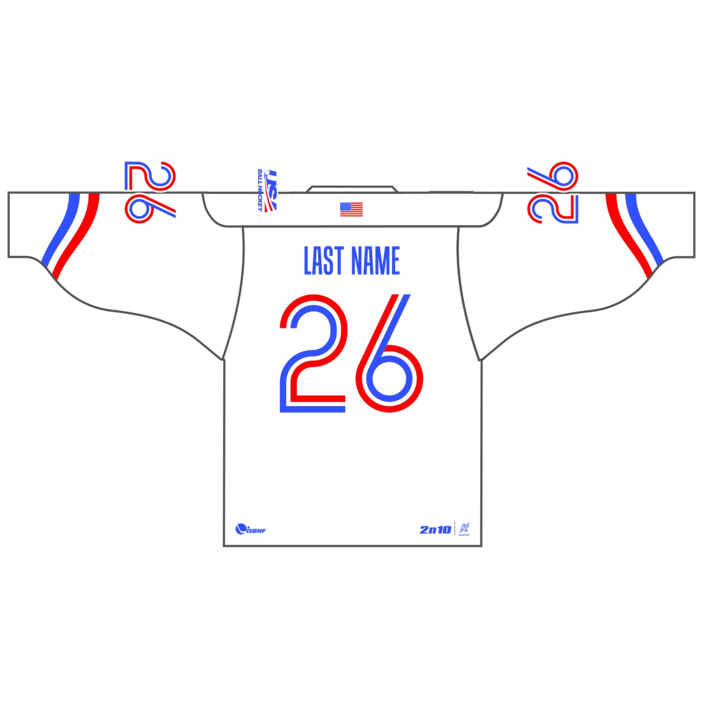 2026 Replica National Team Jerseys (name over number back)
