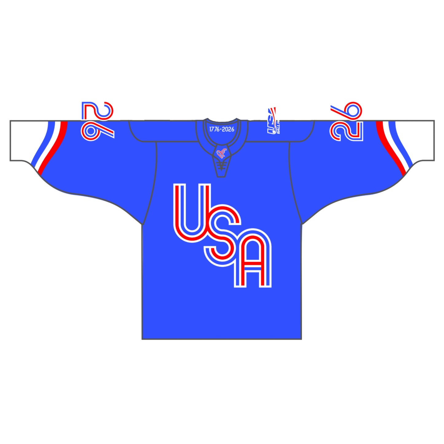 2026 Replica National Team Jerseys (name under number back)
