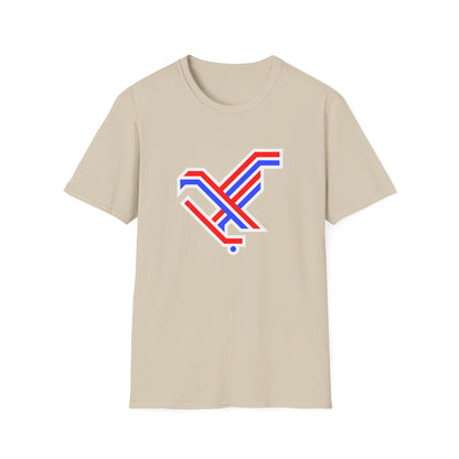 Unisex Softstyle T-Shirt - 2026 Stick Eagle - 2 sided (several color options)