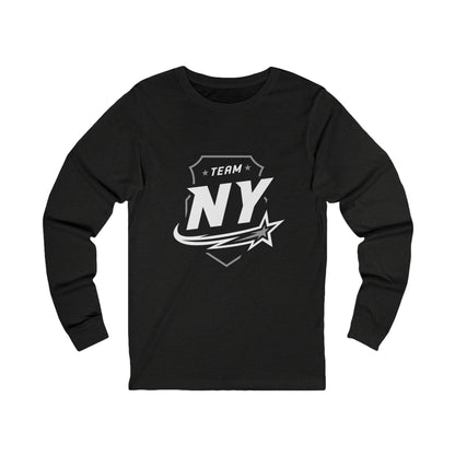 Unisex Jersey Long Sleeve Tee - Future Stars Emblem - NY