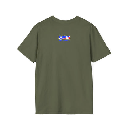 Unisex Softstyle T-Shirt - 2026 Stick Eagle - 2 sided (several color options)