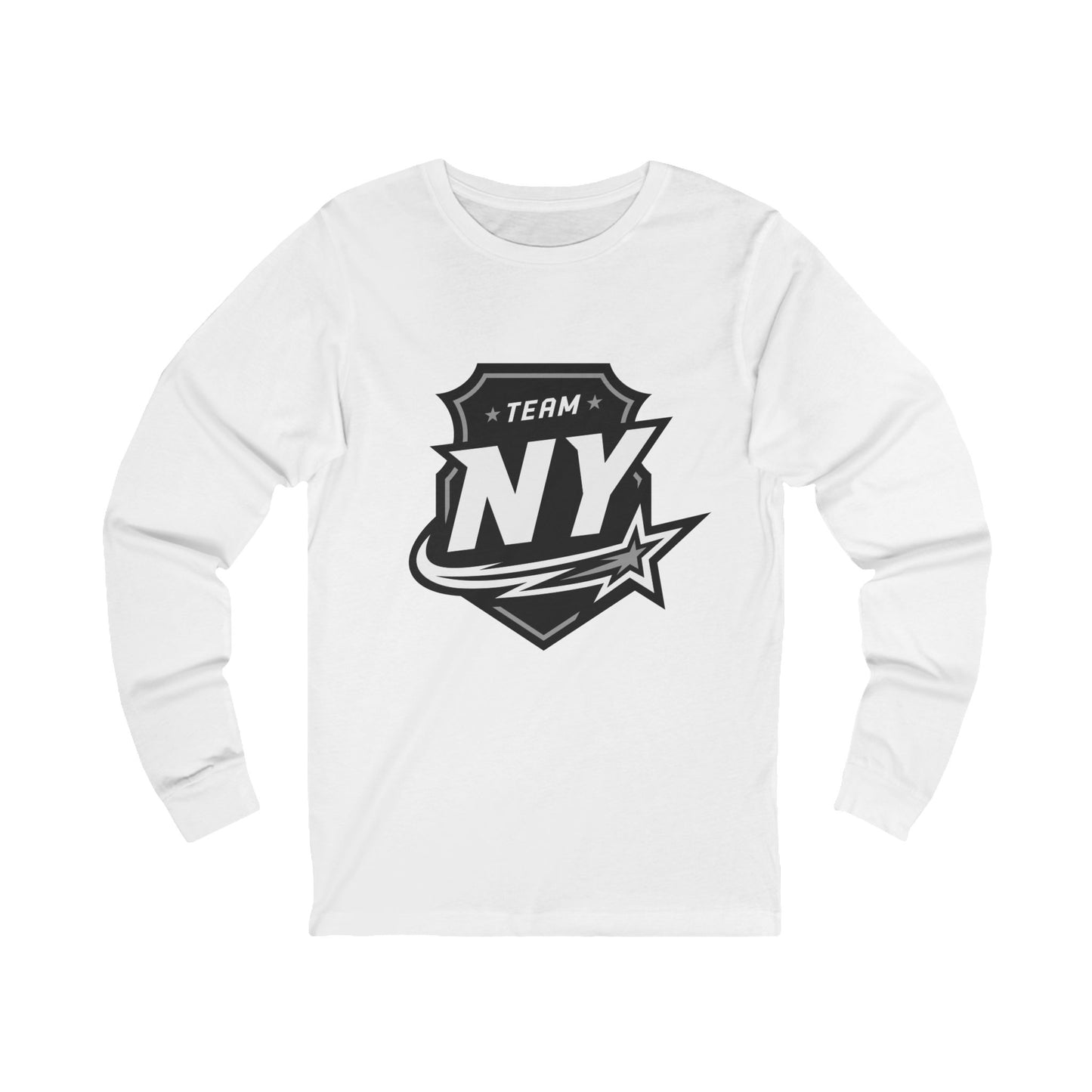 Unisex Jersey Long Sleeve Tee - Future Stars Emblem - NY