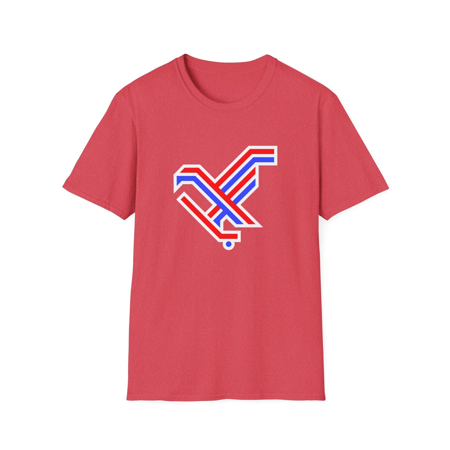 Unisex Softstyle T-Shirt - 2026 Stick Eagle - 2 sided (several color options)