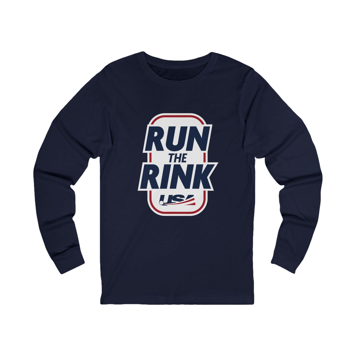 Unisex Jersey Long Sleeve Tee - Run the Rink