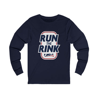 Unisex Jersey Long Sleeve Tee - Run the Rink