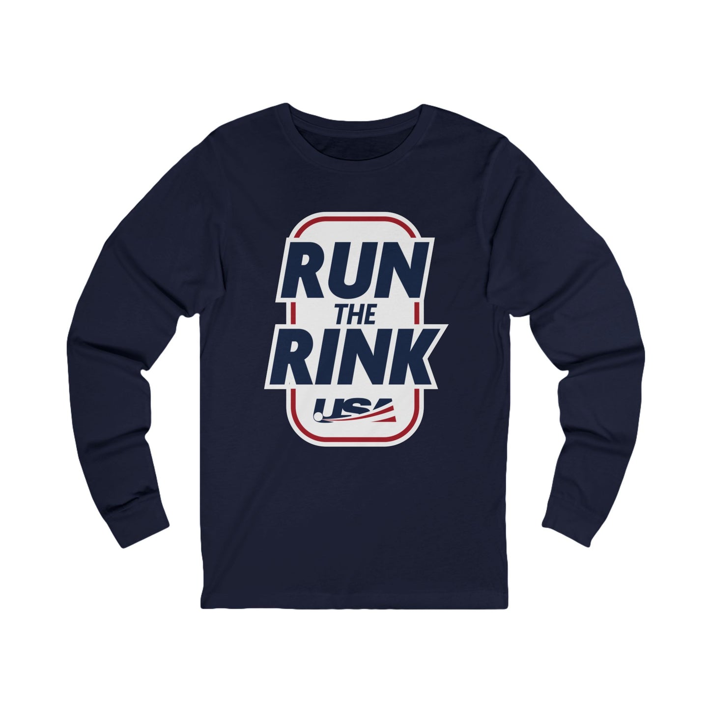 Unisex Jersey Long Sleeve Tee - Run the Rink