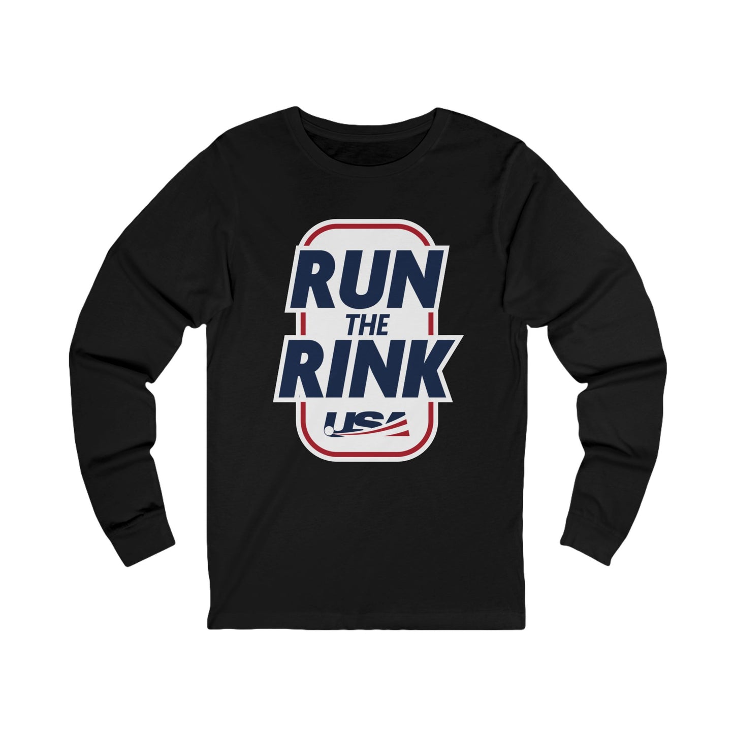 Unisex Jersey Long Sleeve Tee - Run the Rink