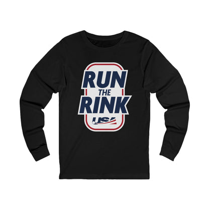 Unisex Jersey Long Sleeve Tee - Run the Rink