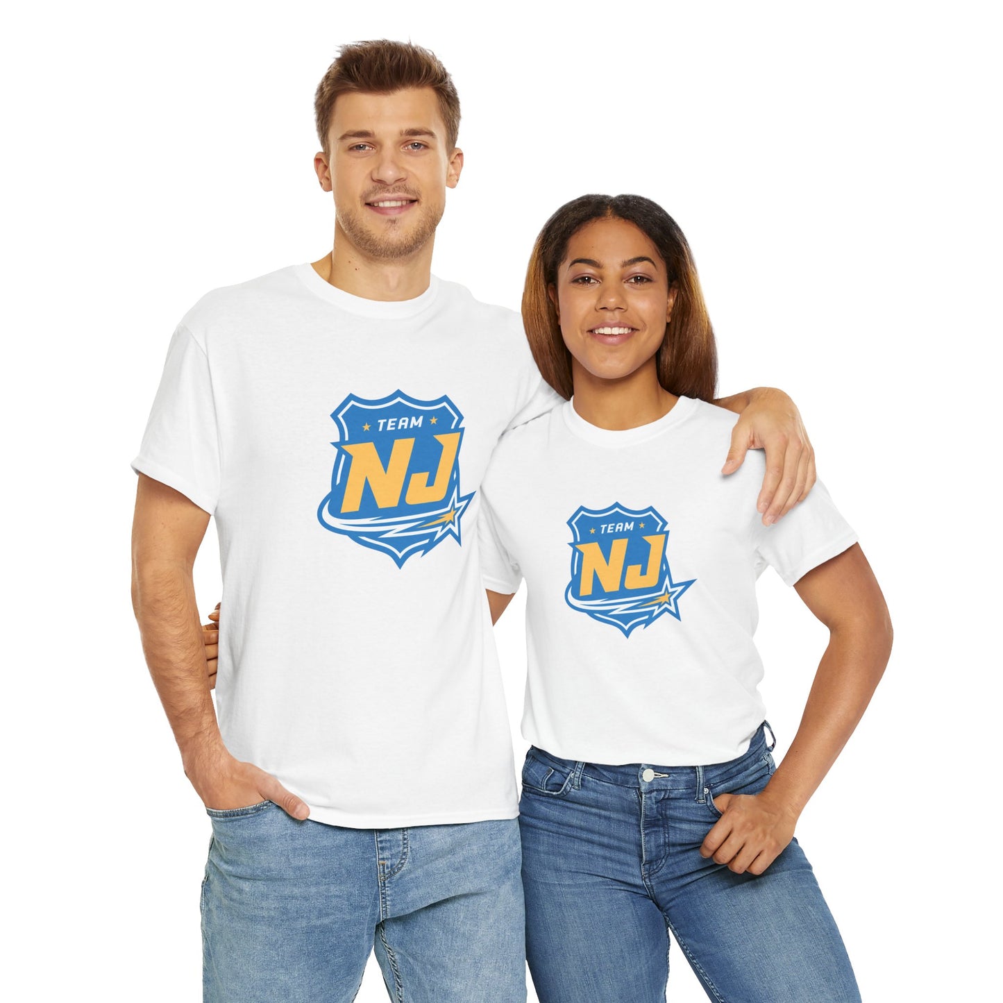 Unisex Heavy Cotton Tee - Future Stars Emblem - NJ