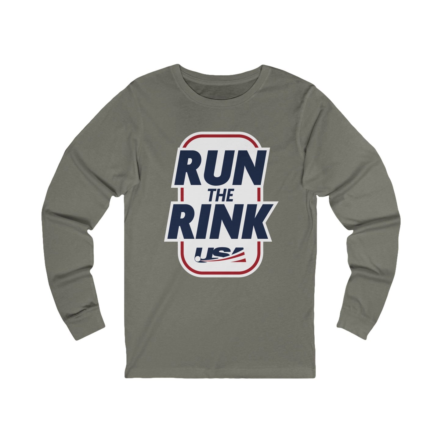 Unisex Jersey Long Sleeve Tee - Run the Rink