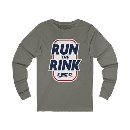 Unisex Jersey Long Sleeve Tee - Run the Rink