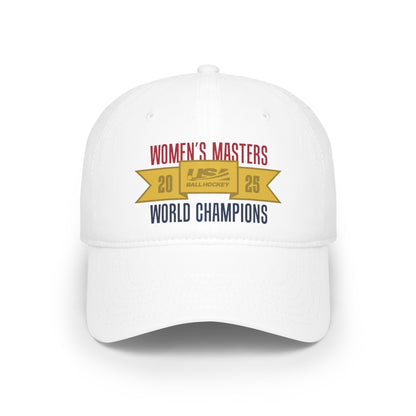 Women's Masters 2025 World Champions Baseball Cap