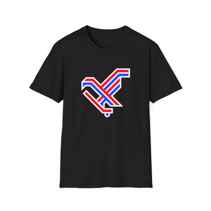 Unisex Softstyle T-Shirt - 2026 Stick Eagle - 2 sided (several color options)