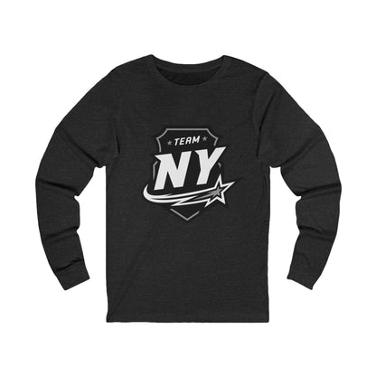 Unisex Jersey Long Sleeve Tee - Future Stars Emblem - NY