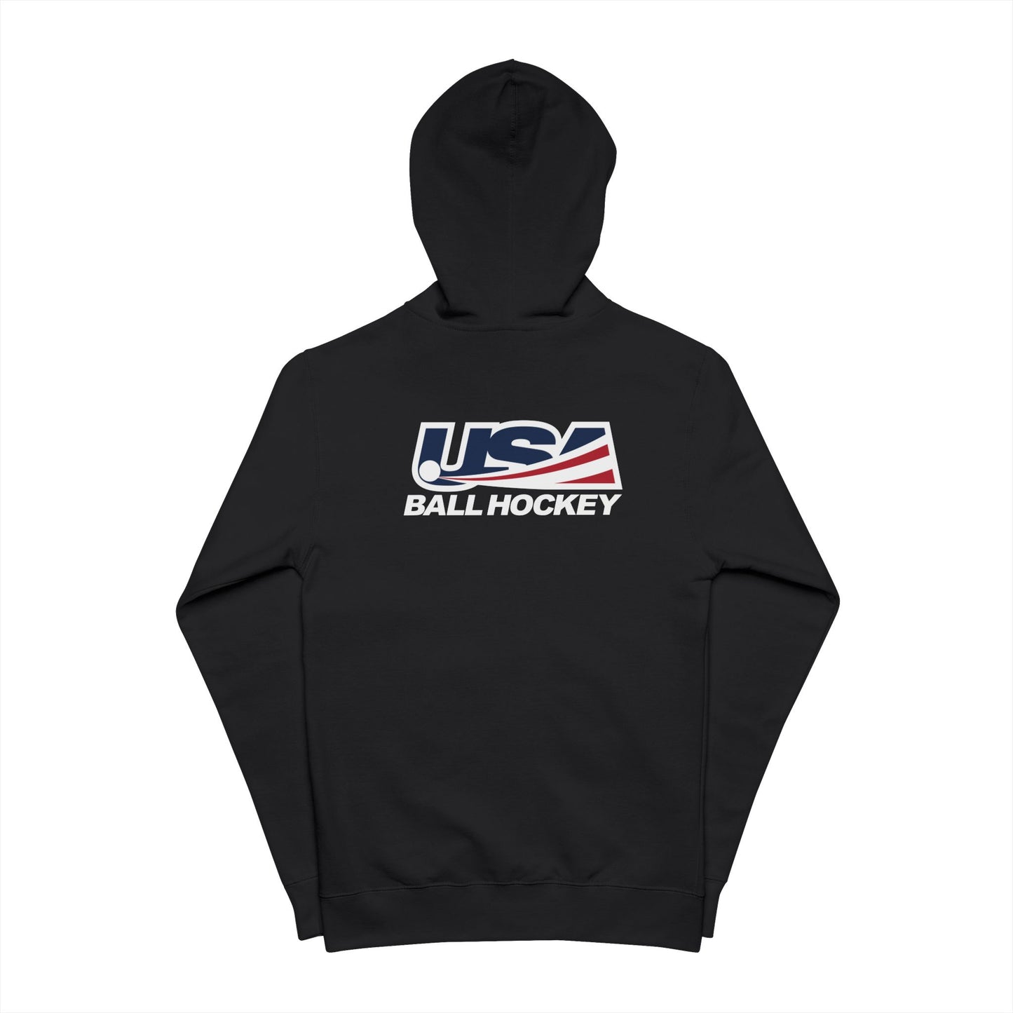 USA Hockey Unisex Fleece Zip Up Hoodie
