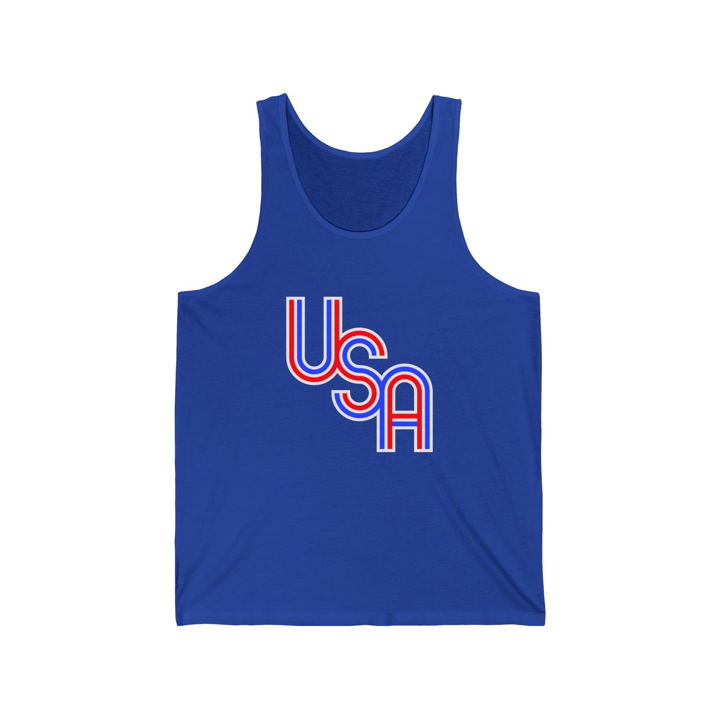 Unisex Jersey Tank - 2026 USA - 2 sided (several color options)