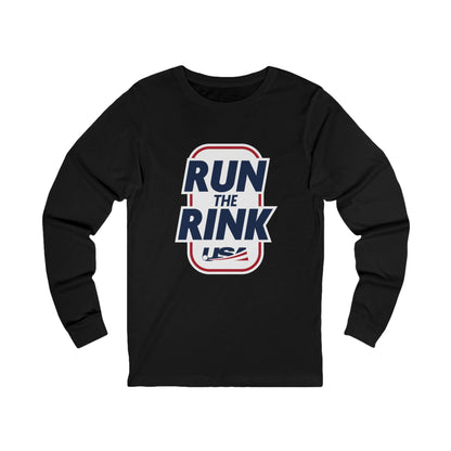 Unisex Jersey Long Sleeve Tee - Run the Rink