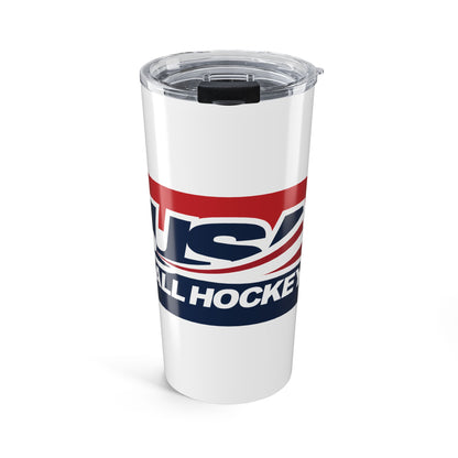 USABH Insulated Tumbler 20oz (White)