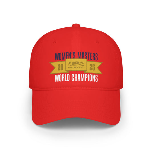 Women's Masters 2025 World Champions Baseball Cap