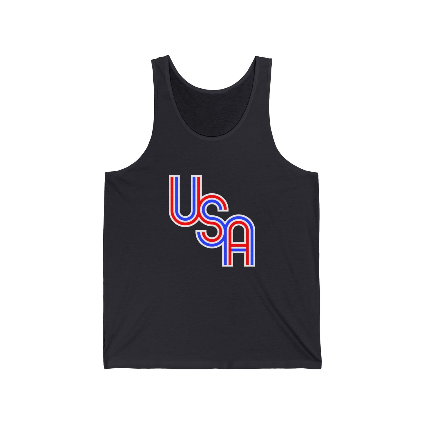 Unisex Jersey Tank - 2026 USA - 2 sided (several color options)
