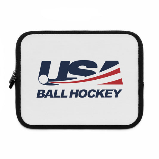 USA Ball Hockey Laptop Sleeve, Sporty Tech Case, Gamer Gift, Hockey Accessories, Travel Essentials, Cool Laptop Bag