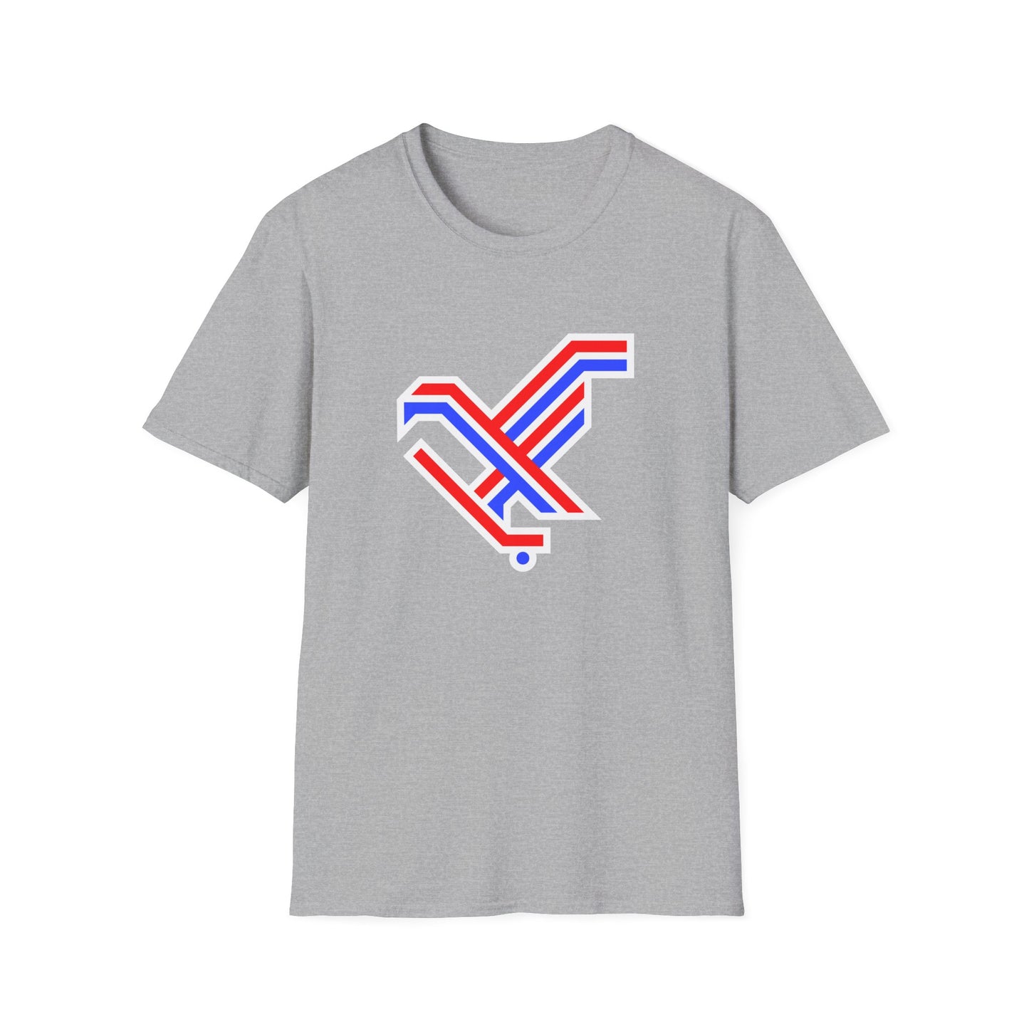 Unisex Softstyle T-Shirt - 2026 Stick Eagle - 2 sided (several color options)