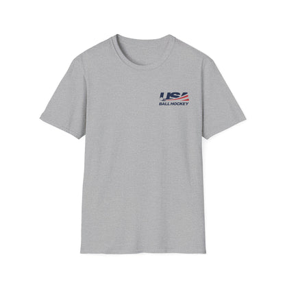 Unisex Softstyle T-Shirt, Small Logo - USABH NEW