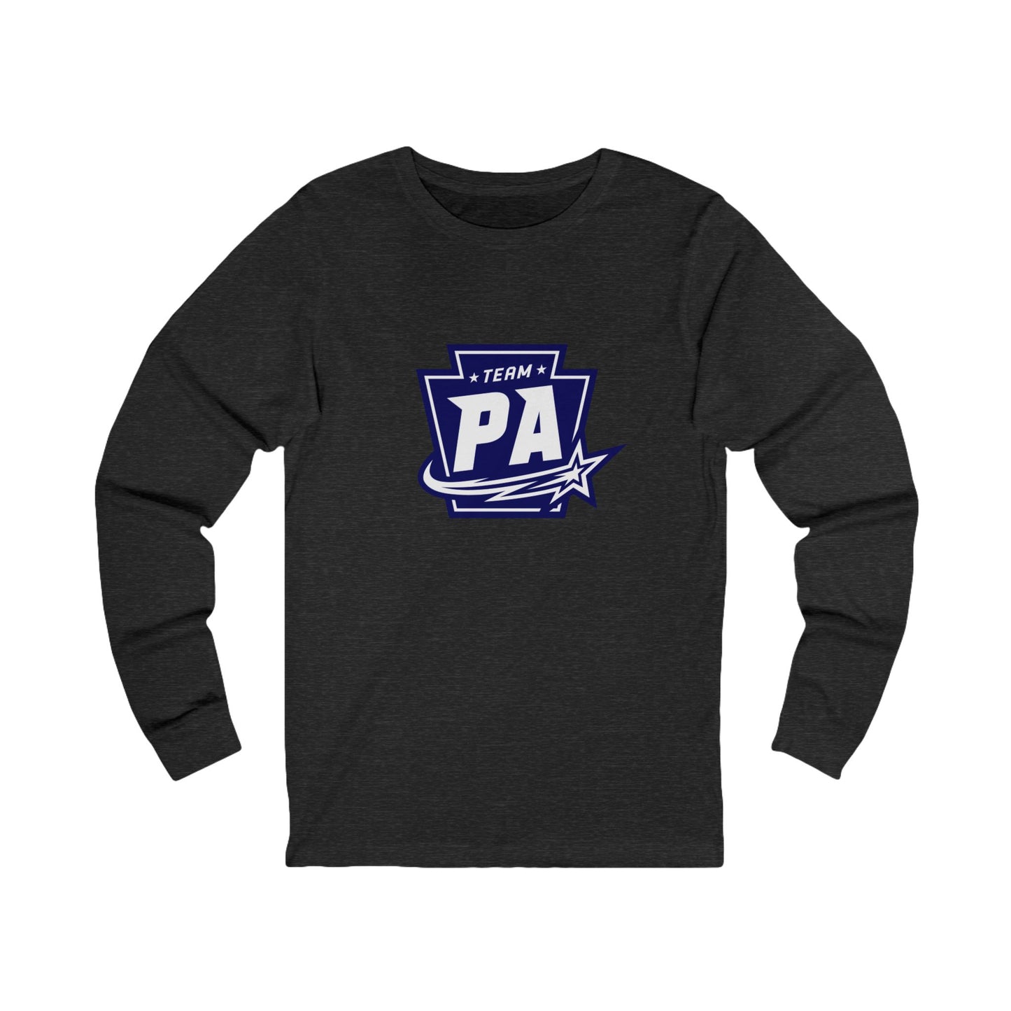 Unisex Jersey Long Sleeve Tee - Future Stars Emblem - Penn